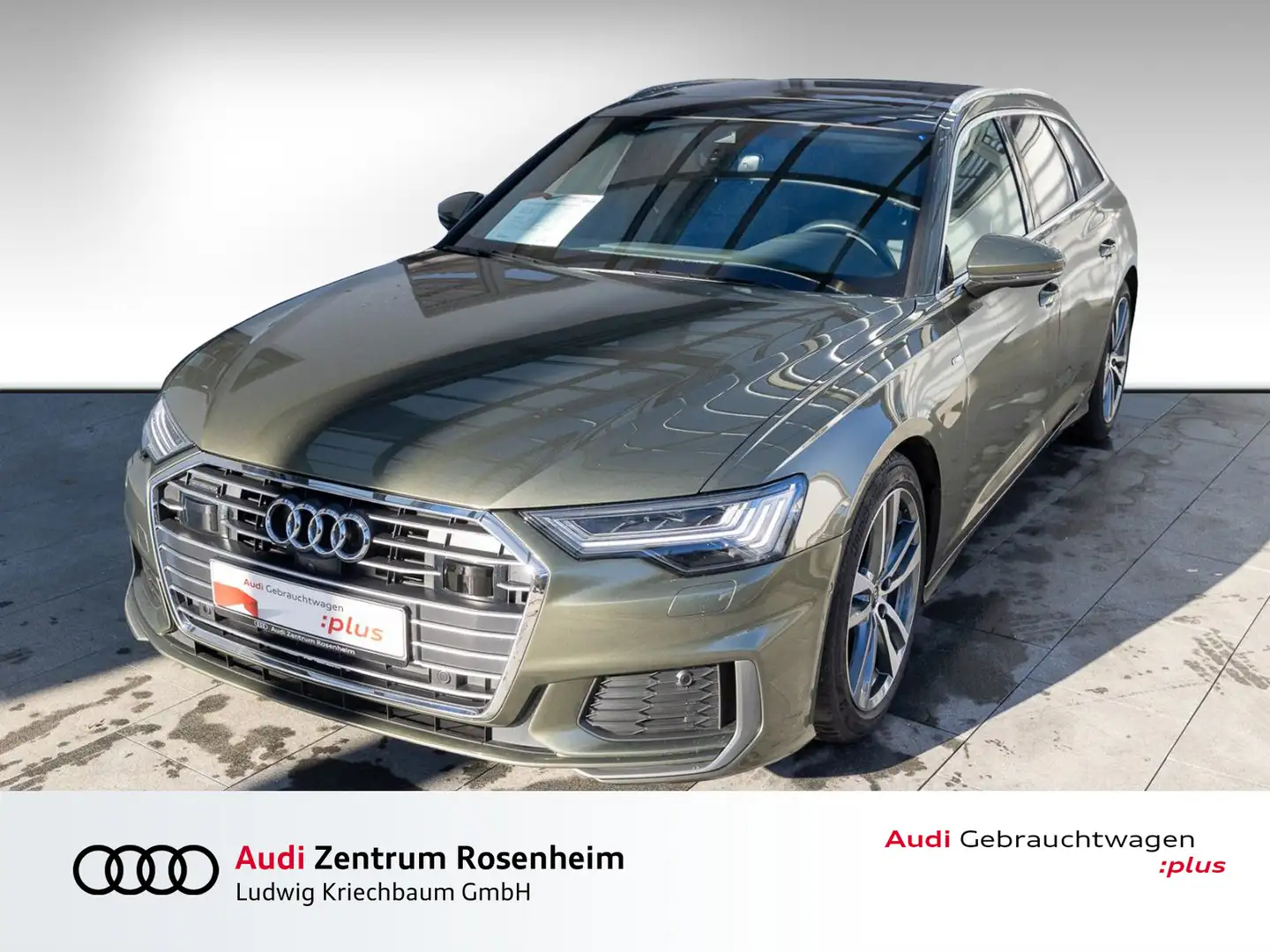 Audi A6 Avant S line 45 TFSI qu. S tr.(HD Matrix,Pano,K Grün - 1