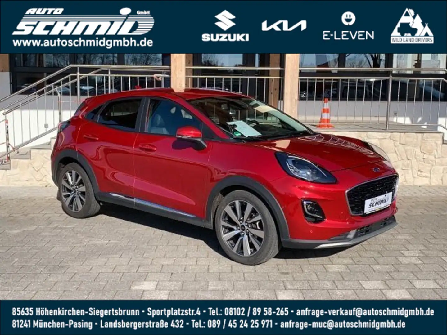 Ford Puma 1.0 M/T EcoBoost Titanium |B&O Červená - 1