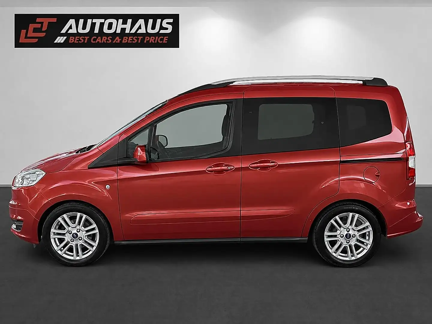 Ford Tourneo Courier 1,6 TDCi Titanium | 1.BESITZ | Rot - 2