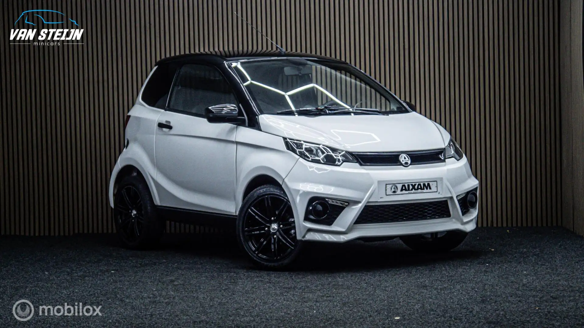 Aixam City Brommobiel Sport WIt | Top Staat | 6dkm Weiß - 1