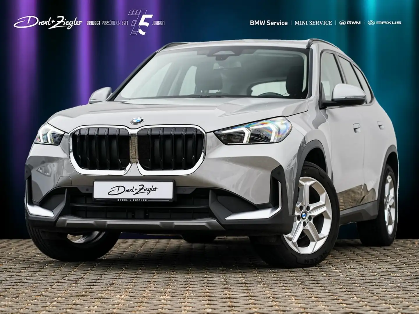 BMW X1 sDrive18d AHK 18 AdLED Aktivsitz KoZg SpPaket Silber - 1