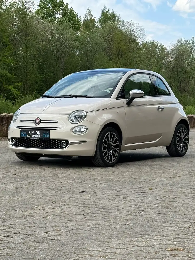 Fiat 500 Collezione/1.HAND/ PANO/Schiebedach/Android Weiß - 1