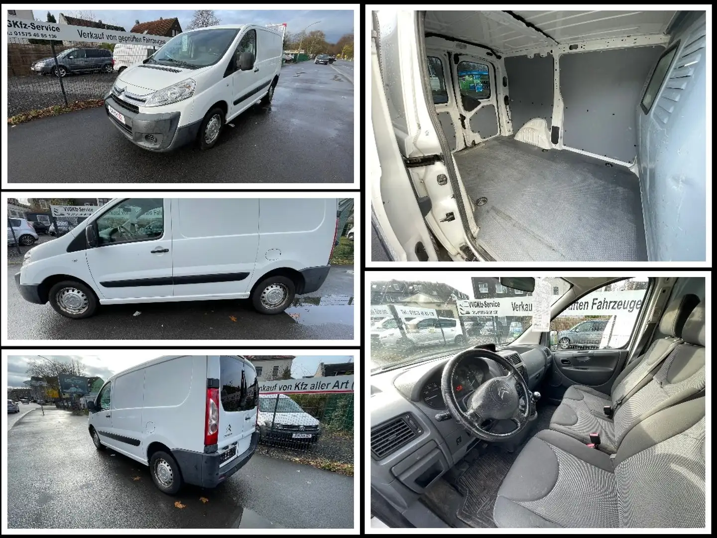 Citroen Jumpy 2.0 HDI L1H1 "Kastenwagen" Service & TÜV NEU! Blanco - 1