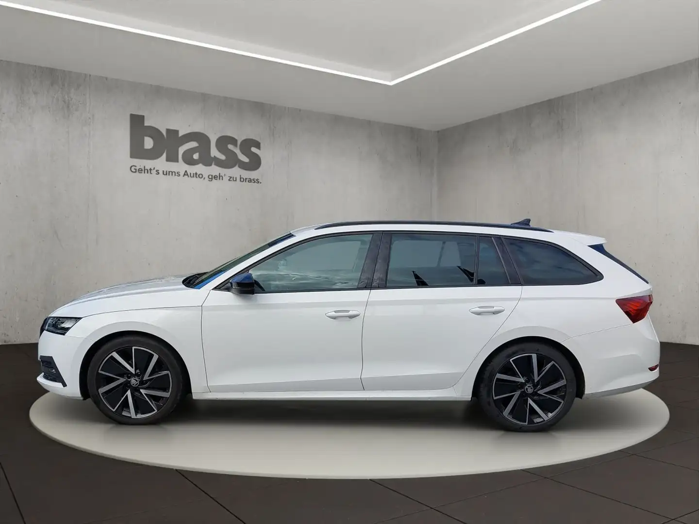Skoda Octavia Combi 2.0 TDI DPF First Edition Weiß - 2