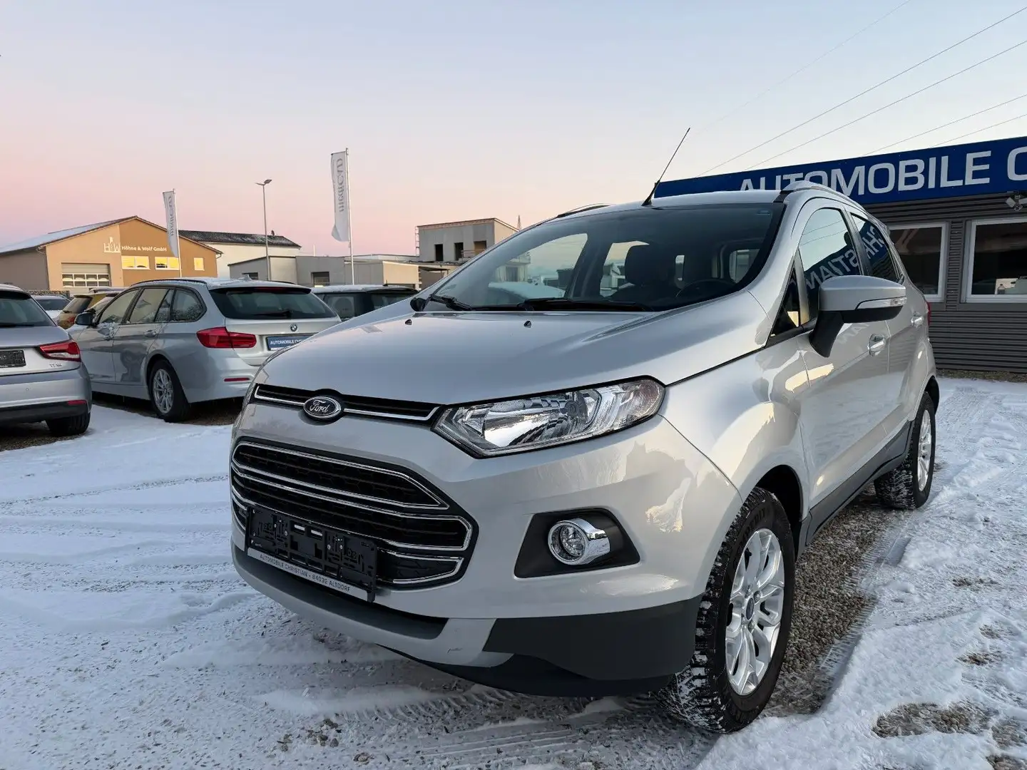 Ford EcoSport 1,0 EcoBoost Titanium 1.Hd Tüv: 11.2026 Silber - 2