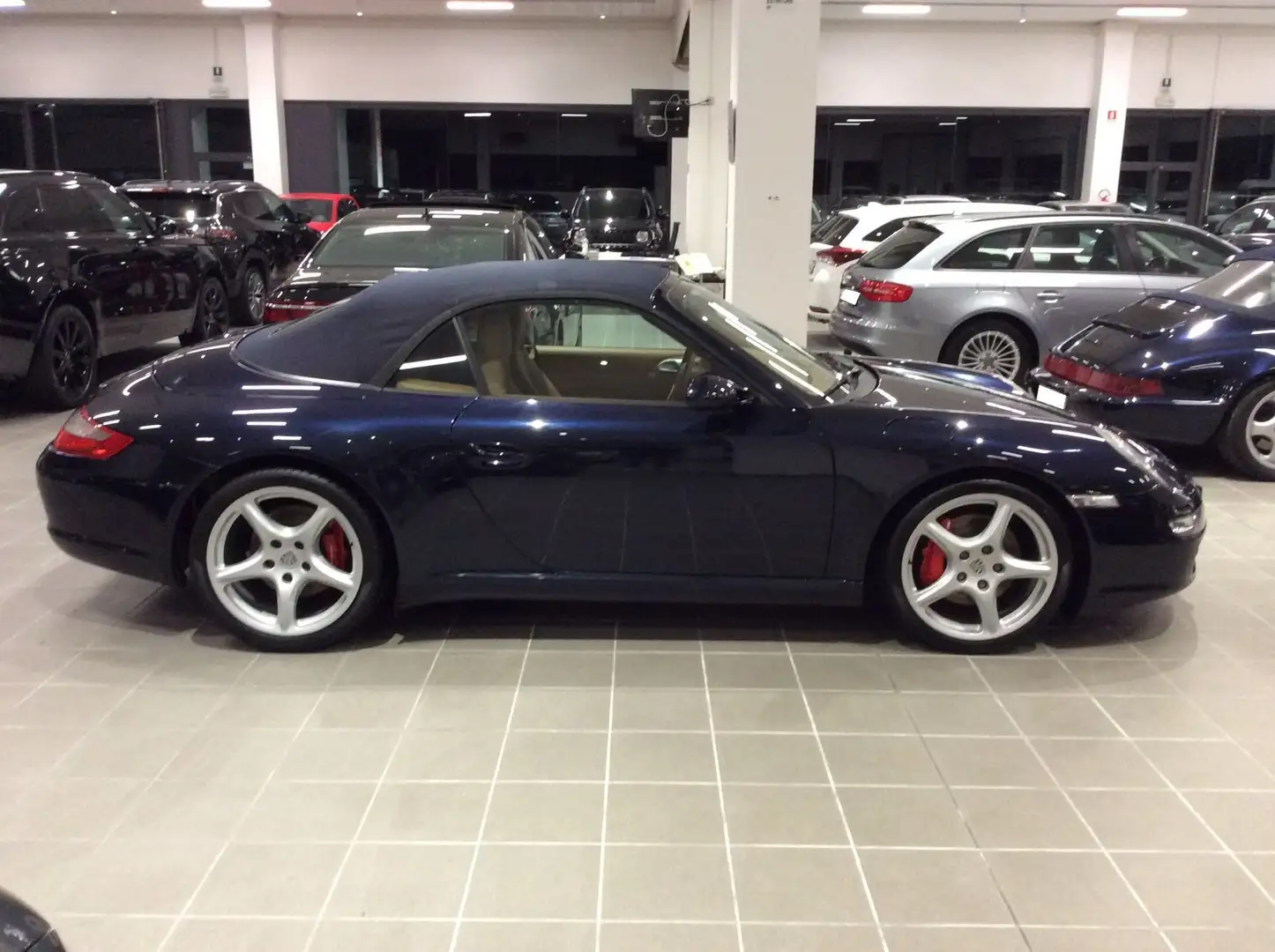 Porsche 911 Carrera S Cabriolet Blu/Azzurro - 1