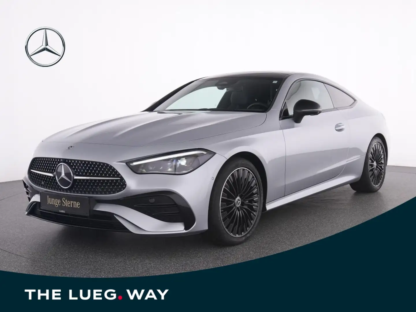 Mercedes-Benz CLE 220 d Coupé AMG+NavPrm+Pano+Burm+LED+Mem+360 Zilver - 1