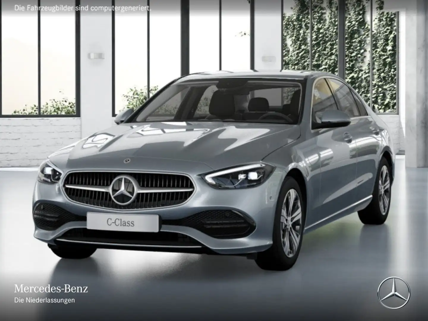 Mercedes-Benz C 200 AVANTG+LED+KAMERA+TOTW+KEYLESS+9G Silber - 2