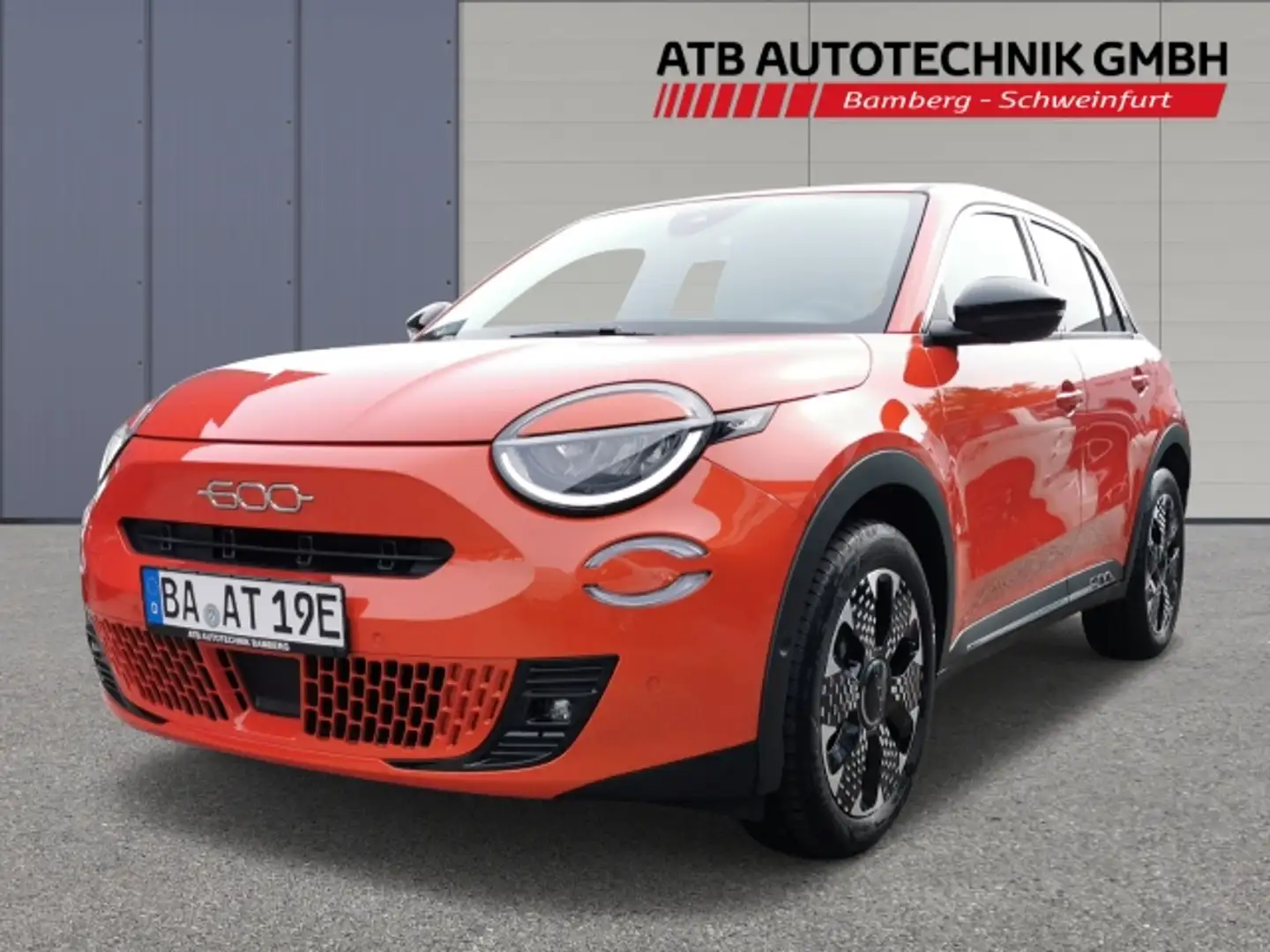 Fiat 600 La Prima Sonderaktion sofort verfügbar! Orange - 1