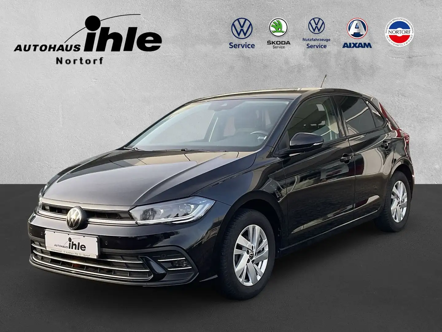 Volkswagen Polo Style 1.0 TSI DSG PDC Navi IQ.Light Sitzhzg Noir - 1