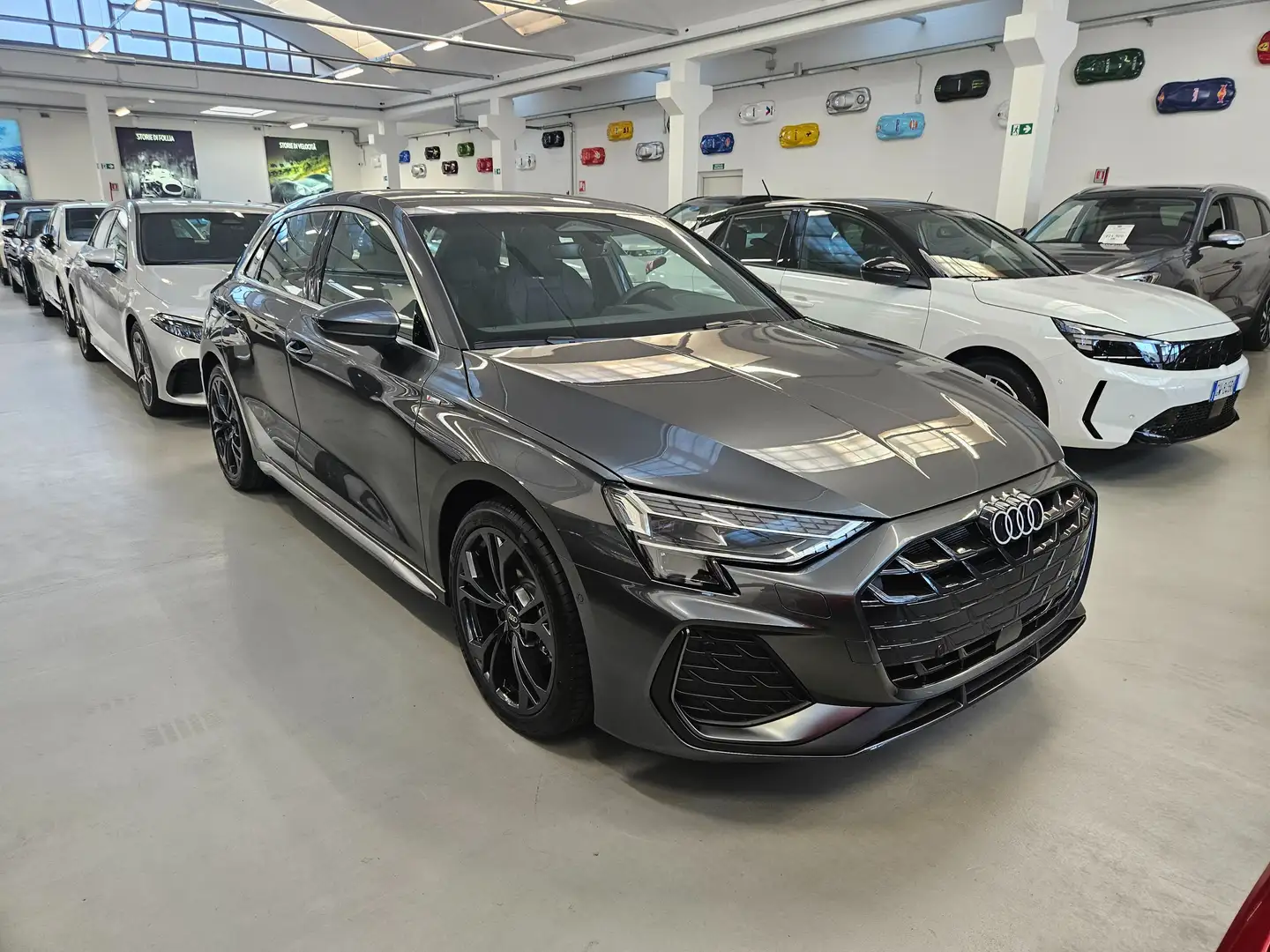 Audi A3 A3 Sportback 1.5 tfsi mhev S line 150cv s-tronic Grau - 1