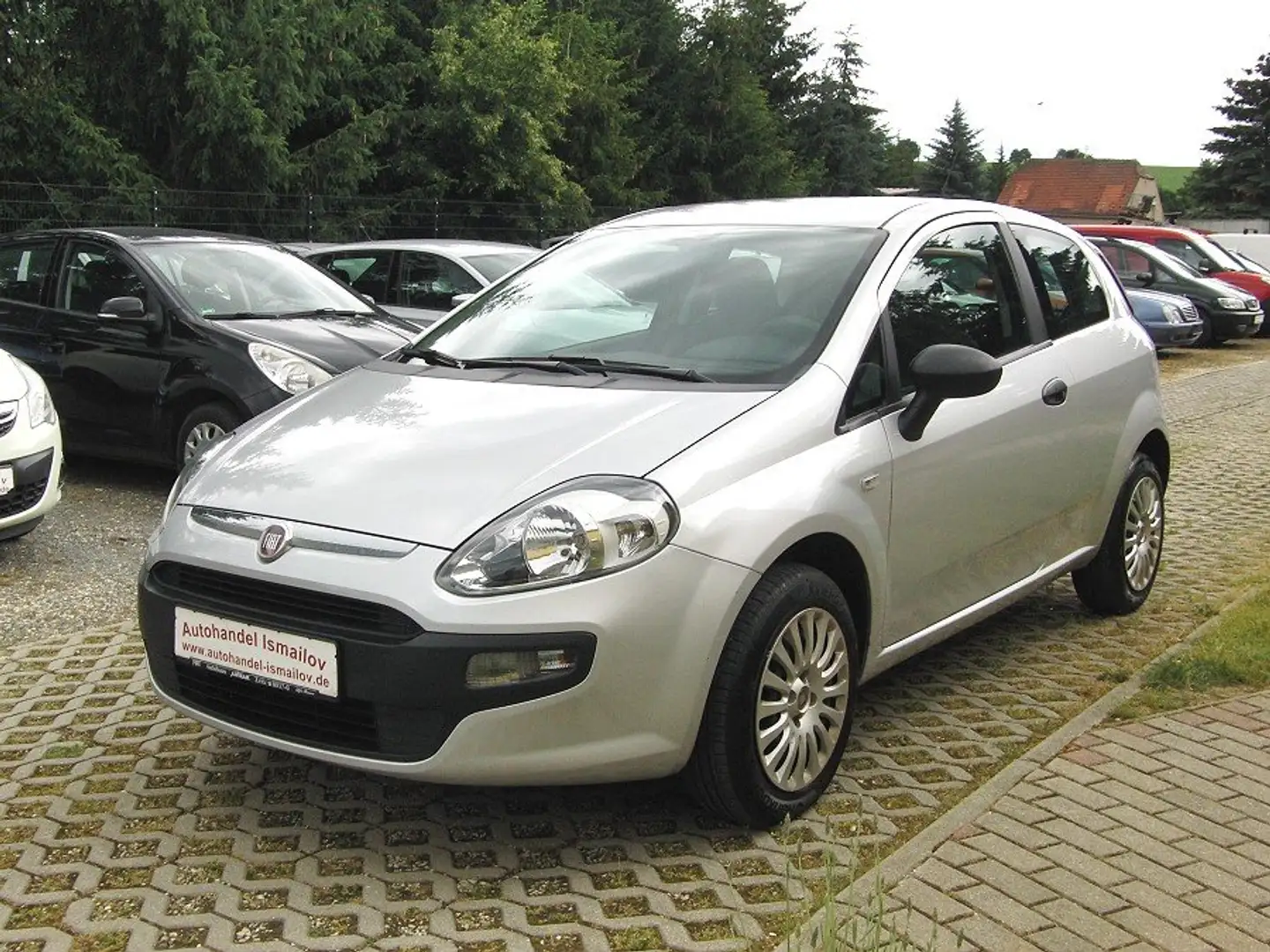 Fiat Punto Evo 1.4 8V Active Klima/49 tkm Silber - 1
