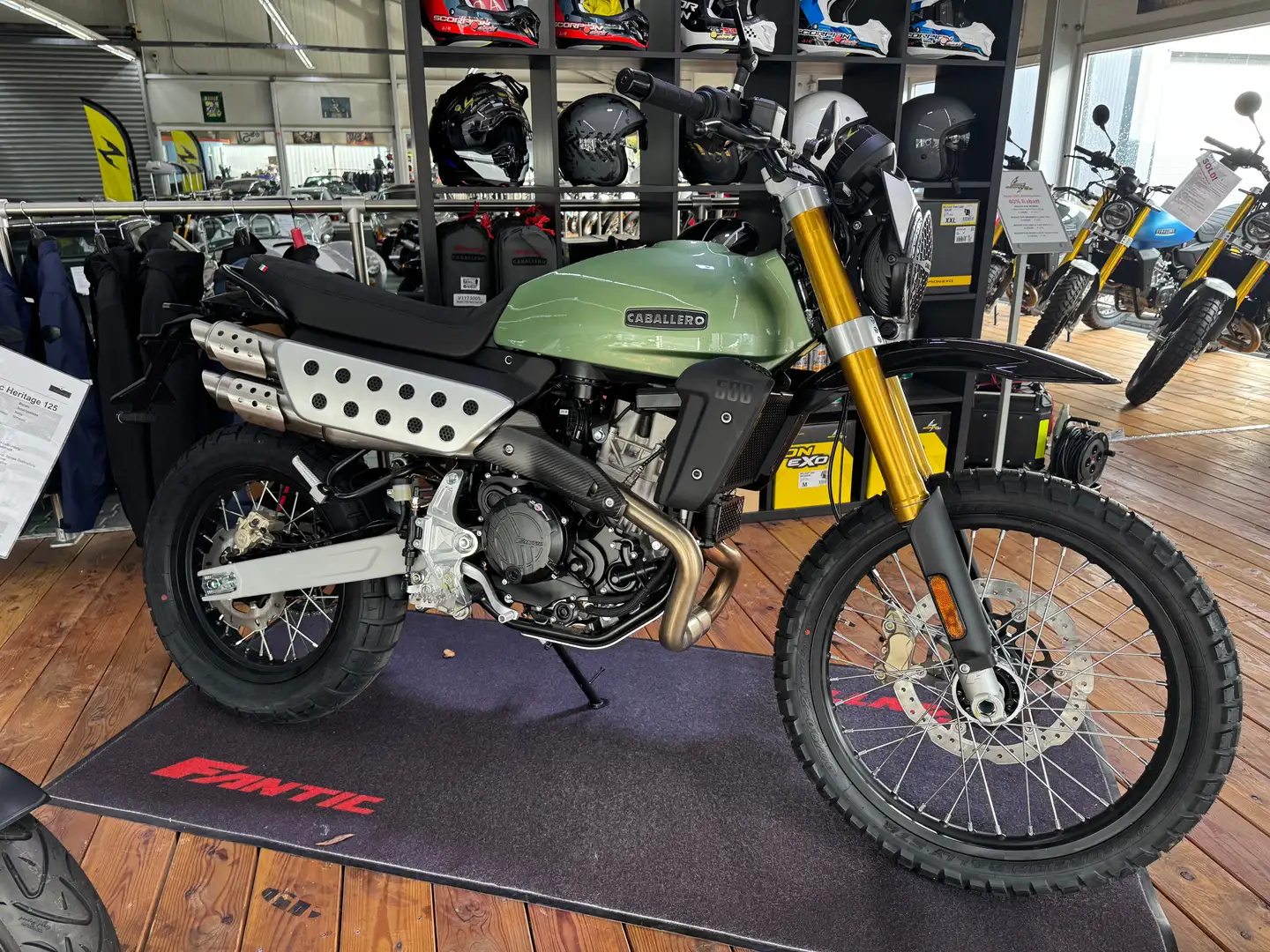 Fantic Caballero 500 Rally Grün - 1