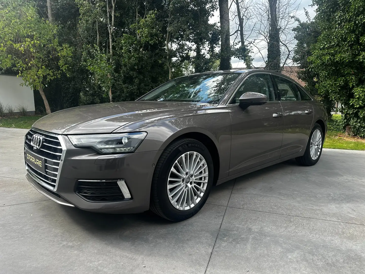 Audi A6 A6 45 TFSI QUATTRO*KEYLESS*LEDER*MEMORY*360*OHFULL Grijs - 1