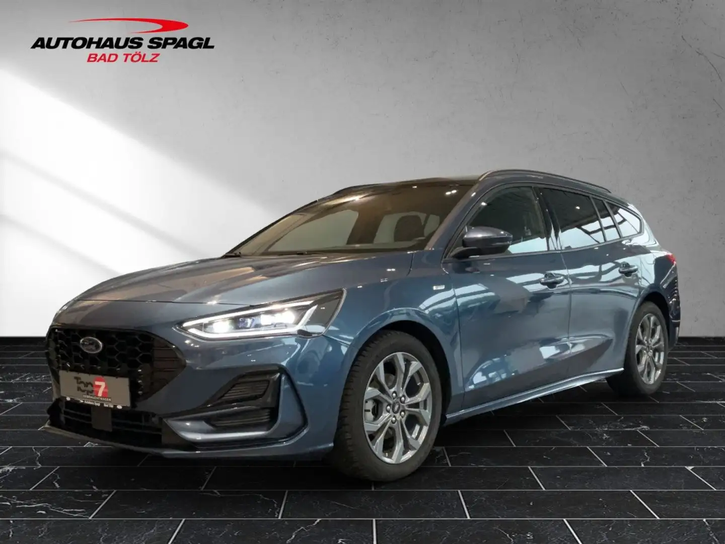 Ford Focus ST-Line Bluetooth Navi LED Klima el. Fenster Blauw - 2