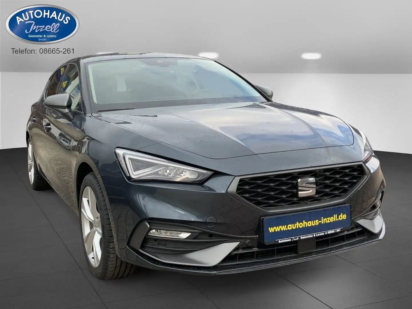 SEAT Leon FR, Navi Kamera, PDC, SHZ, Lenkrad beheizbar Grau - 1