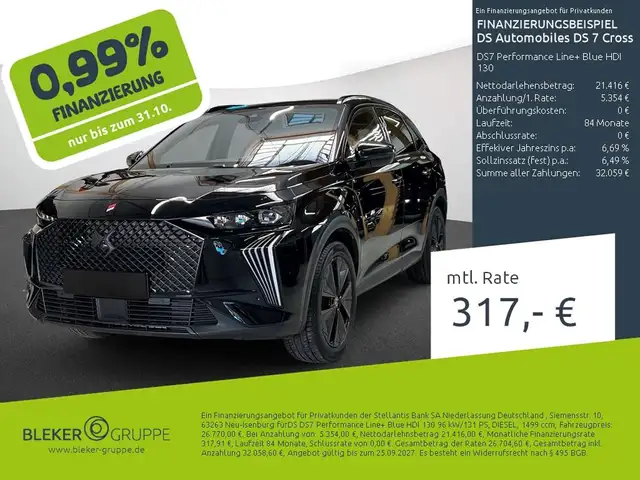 2024 DS Automobiles DS 7 Crossback in Black for sale