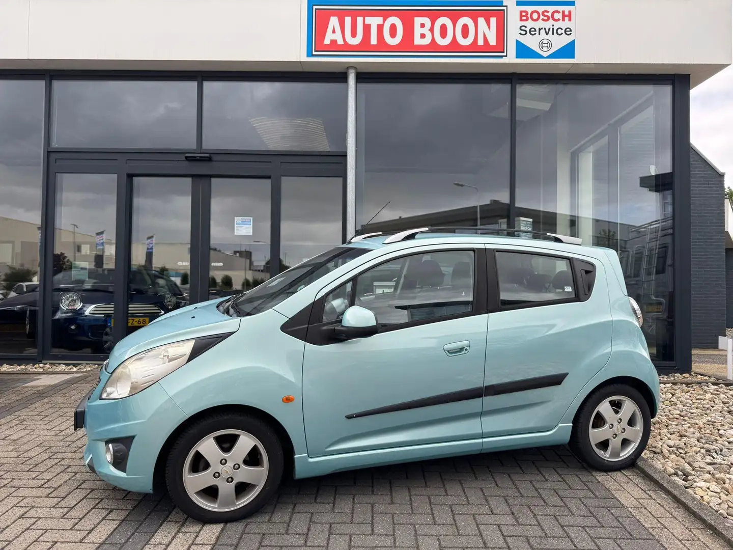 Chevrolet Spark 1.2 82PK LT SPORT : ECC-AIRCO/PDC/CV/LMV/ NL AUTO Blauw - 1