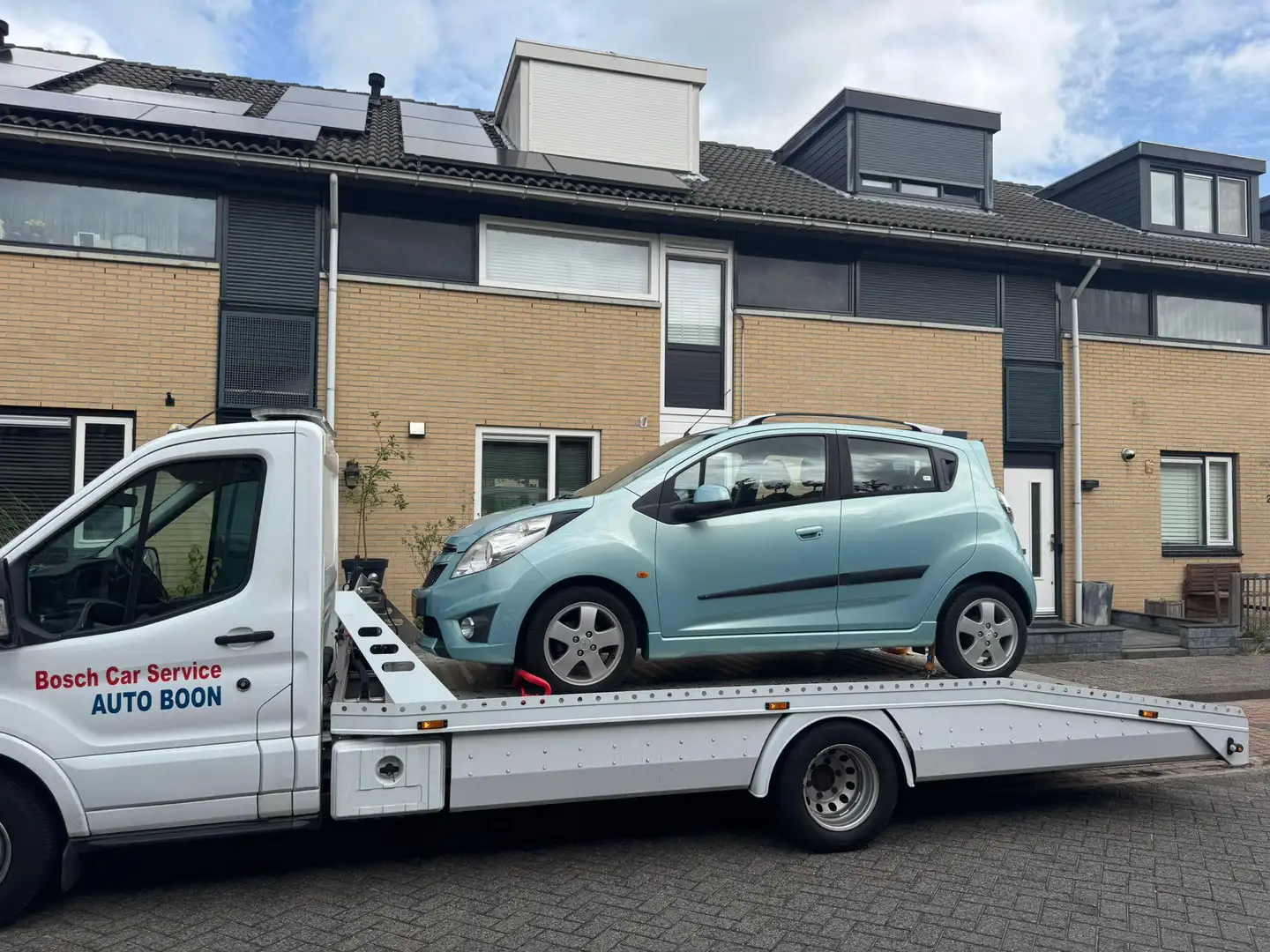 Chevrolet Spark 1.2 82PK LT SPORT : ECC-AIRCO/PDC/CV/LMV/ NL AUTO Blauw - 2