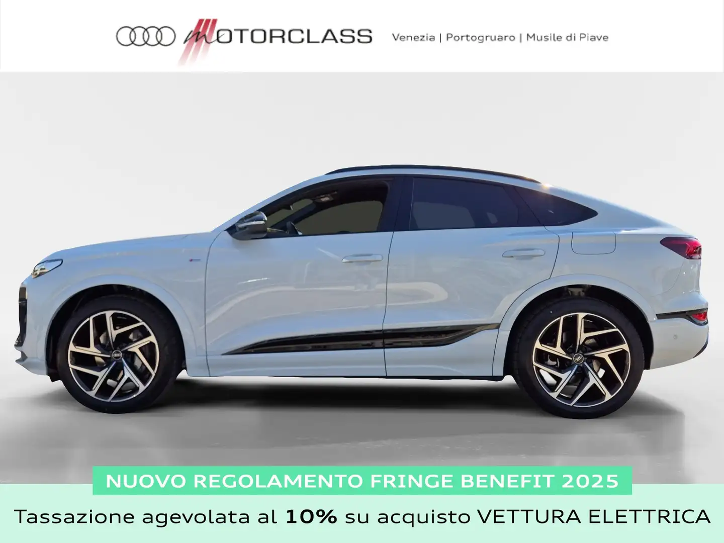 Audi Q6 e-tron sportback e-tron performance s line edition Bianco - 2