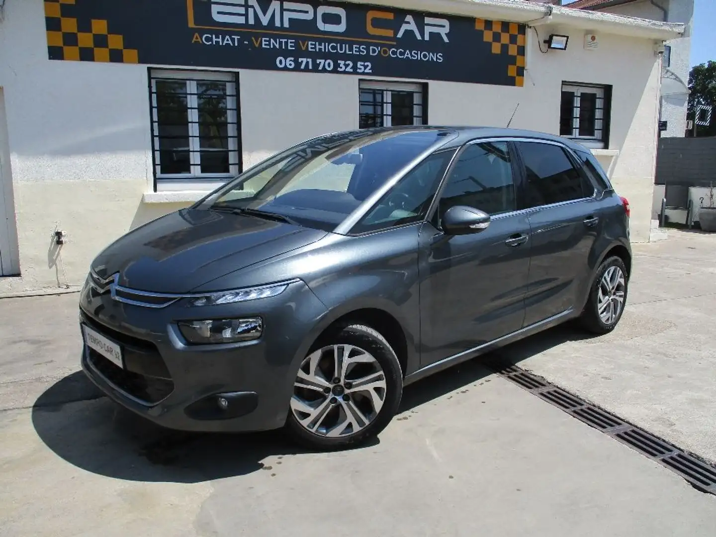 Citroen C4 Picasso THP 165 SetS Intensive EAT6 Gris - 1