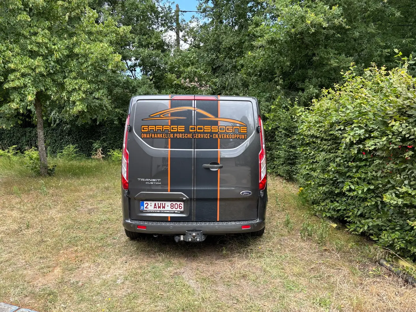Ford Transit Custom 2.0 TDCi Sport - 3 places, auto, ACC, Carplay... Noir - 2