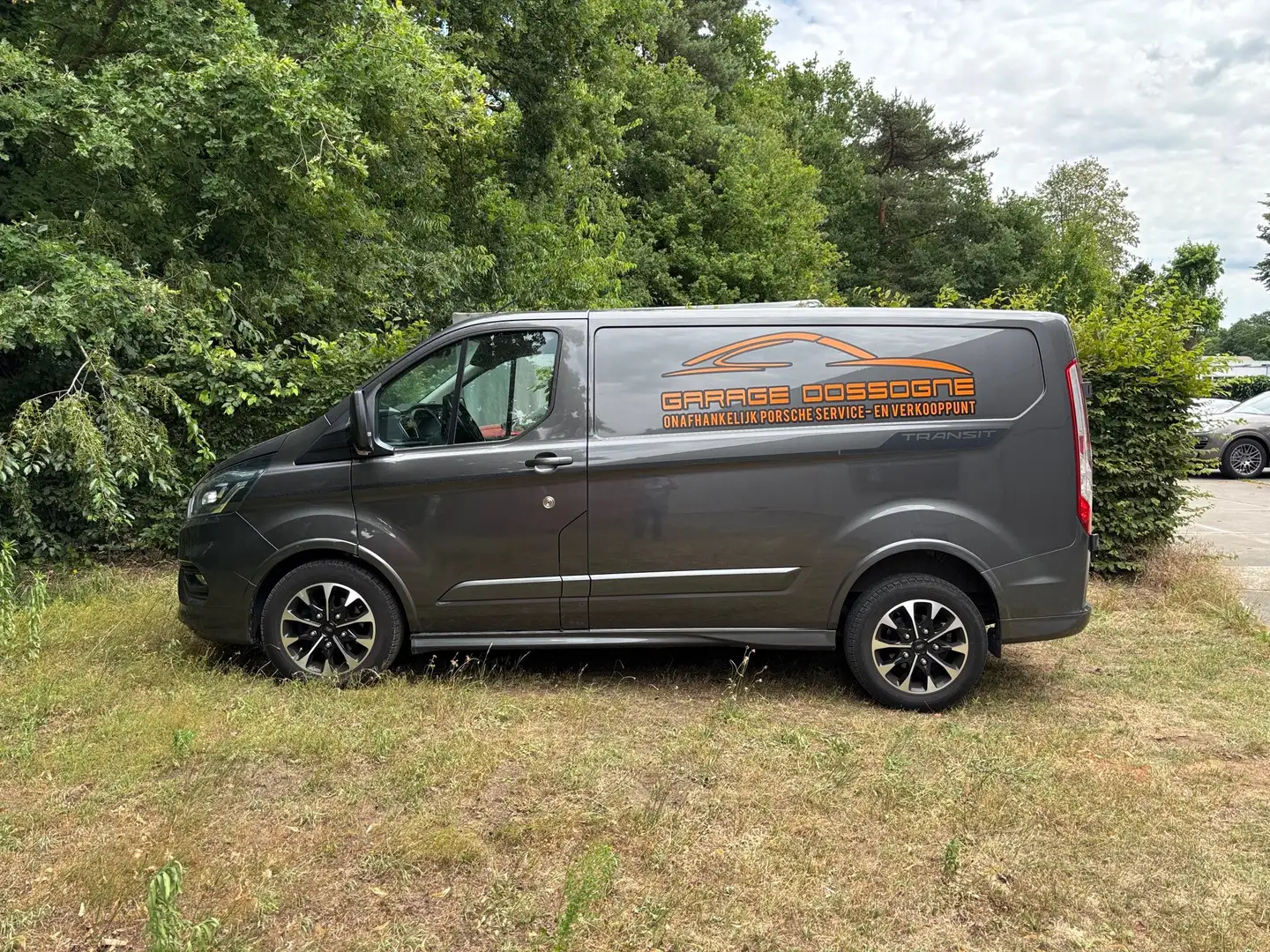 Ford Transit Custom 2.0 TDCi Sport - 3 places, auto, ACC, Carplay... Noir - 1