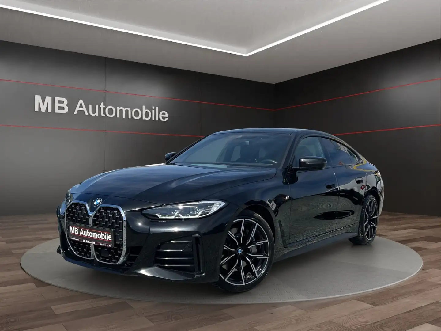 BMW 430 d xDrive M Sport Facelift HuD/Widescreen Schwarz - 1