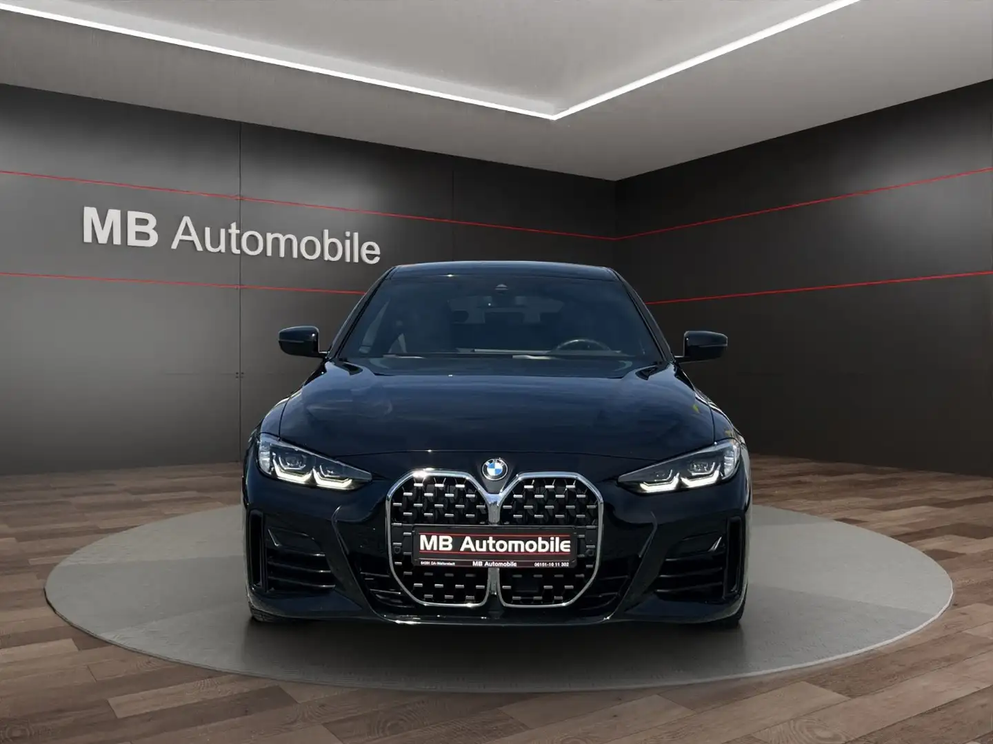 BMW 430 d xDrive M Sport Facelift HuD/Widescreen Schwarz - 2