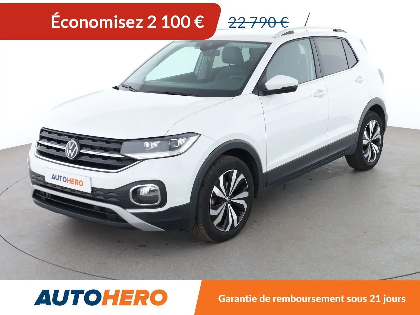 Volkswagen T-Cross 1.0 TSI Style DSG Blanc - 1