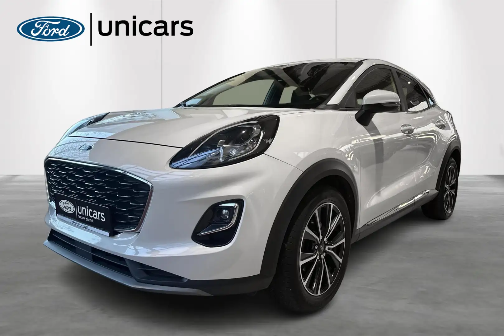 Ford Puma 1.0i Ecoboost 92kW Titanium Blanc - 1