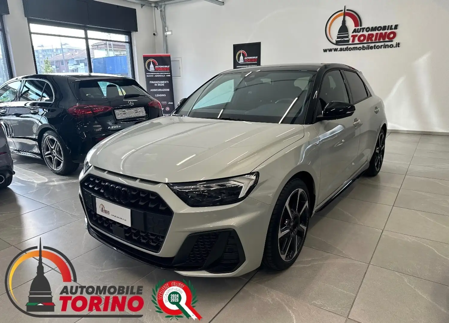 Audi A1 SPB 40 TFSI S tronic S line edition Nero - 1