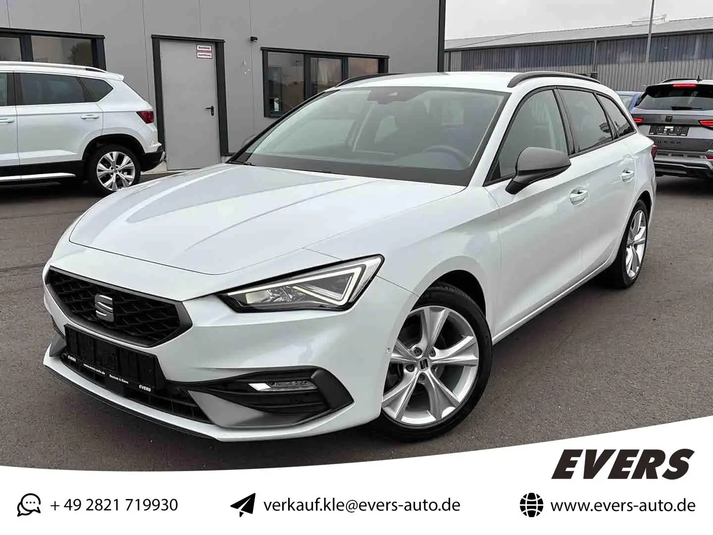 SEAT Leon SP FR 1.5 TSI NAVI LED BEATS TOW. SITZH. Weiß - 1