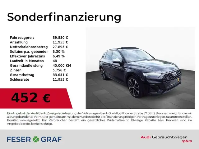 2021 Audi SQ5 in Black for sale
