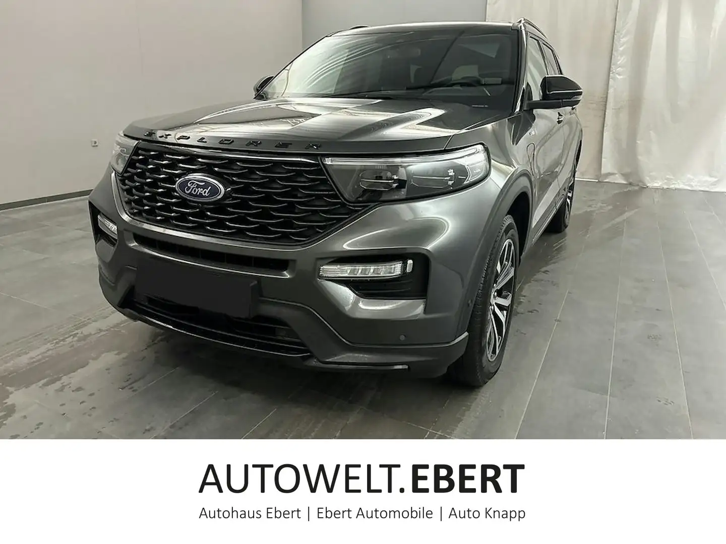 Ford Explorer 3.0 EcoBoost Plug-in-Hybrid ST-Line/7Si Gris - 1