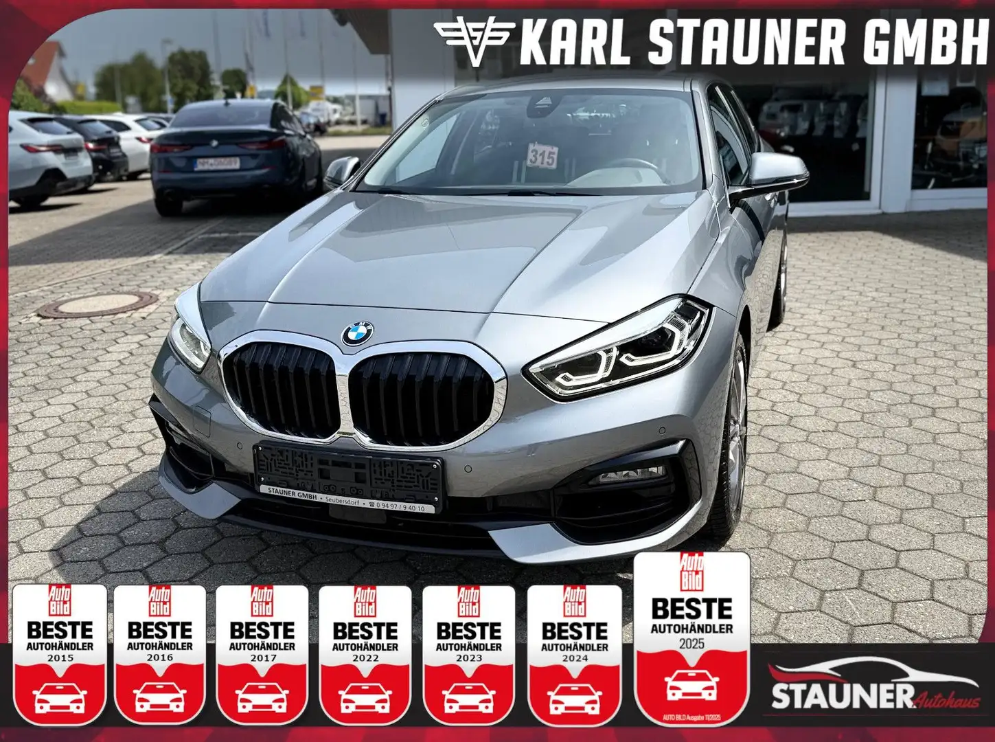 BMW 120 i Limousine Sport LineLED LENKRADHZ. PDC Grau - 1