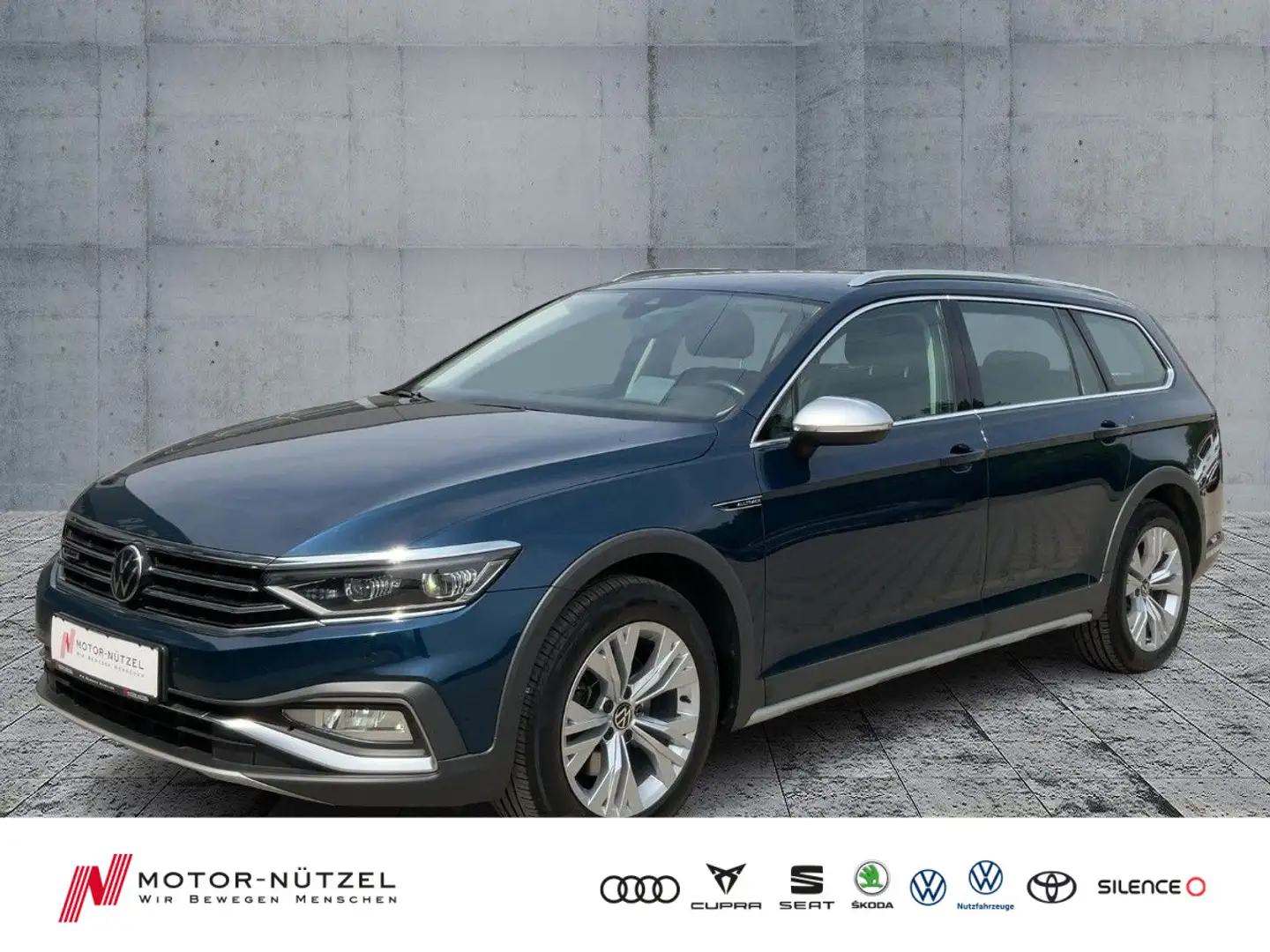 Volkswagen Passat Alltrack 2.0 TDI DSG 4M MATRIX+NAVI+AHK Bleu - 1