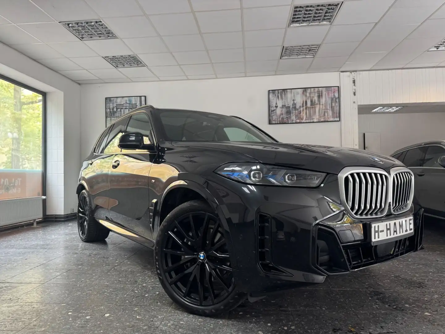 BMW X5 30d M-SPORT LASER PANO ICONIC KEYLESS HUD 360 Noir - 2