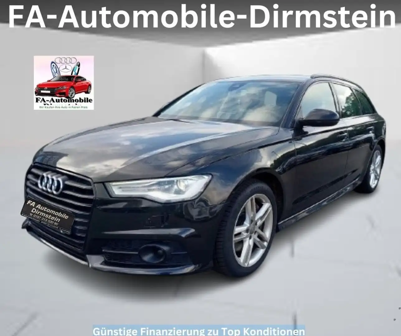 Audi A6 Avant 3.0 TDI Quattro/LEDER/LED/NAV/KAM/EHK/A Schwarz - 2