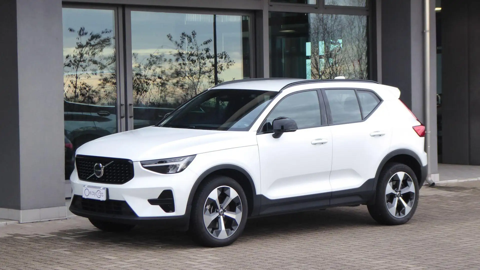 Volvo XC40 B3 automatico Plus Dark Bianco - 1
