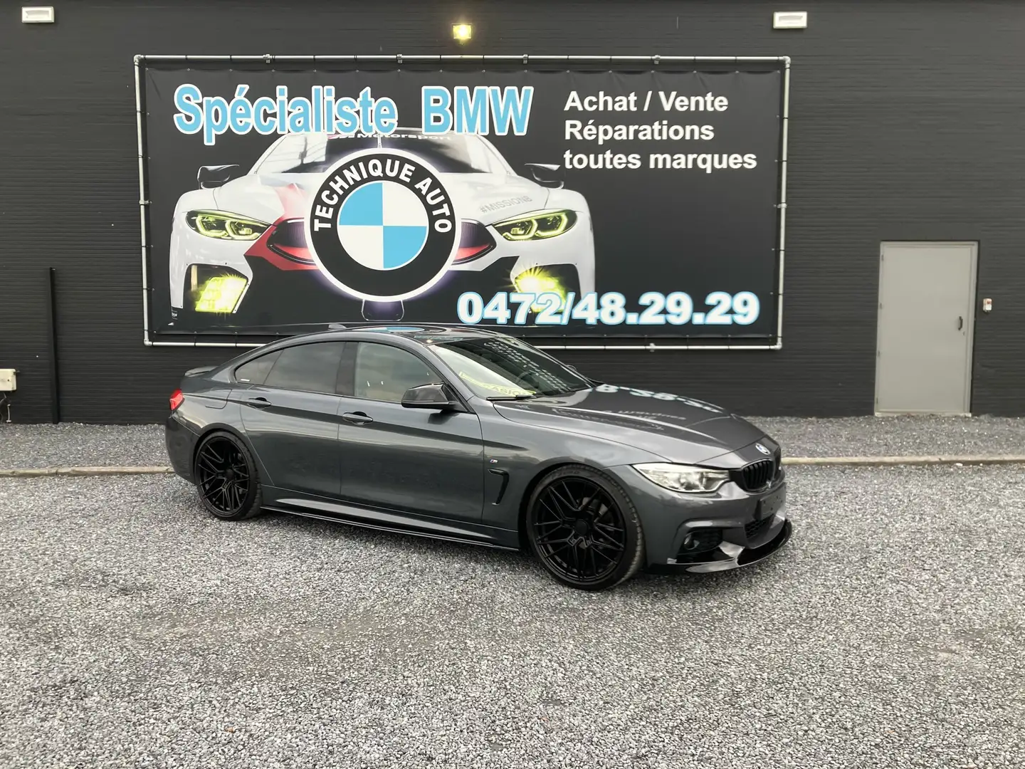 BMW 418 dA Grey - 1