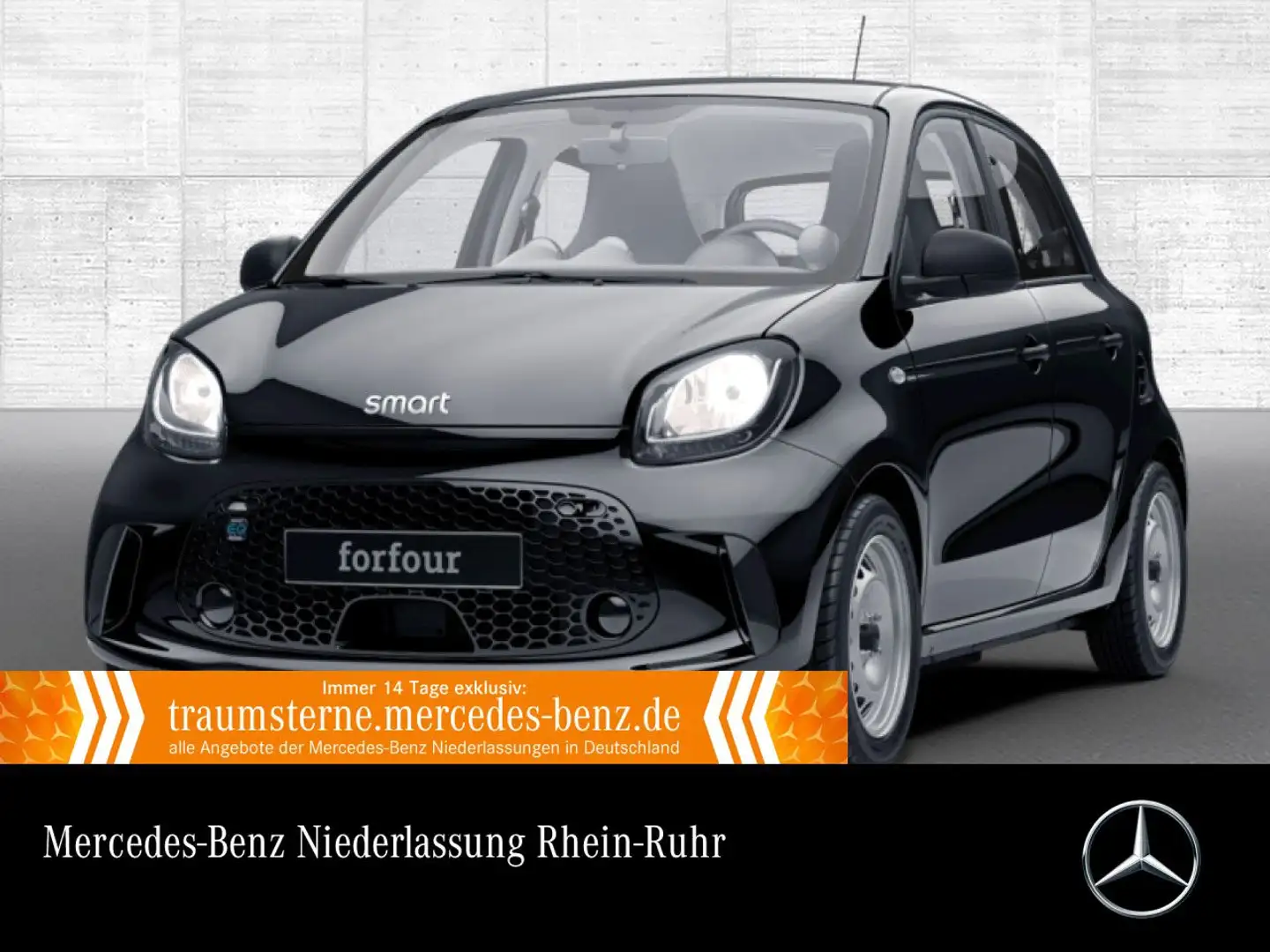 smart forFour EQ 60kWed cool&Audio SHZ Dig Radio Tempom Schwarz - 1