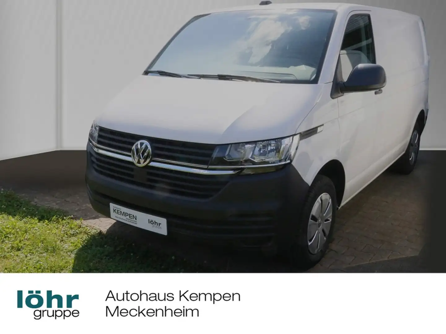 Volkswagen T6 Transporter T6.1 Kasten 2.0 TDI AHK App-Connect RFK+PDC SHZ Weiß - 1