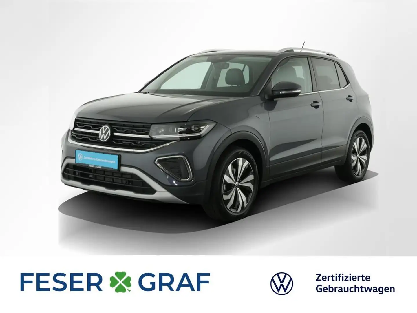 Volkswagen T-Cross Style 1.0 TSI DSG Navi Kamera IQ_LED ACC Gris - 1