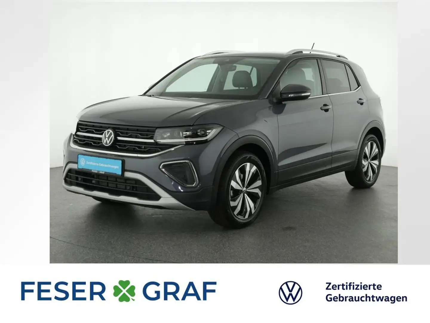 Volkswagen T-Cross Style 1.0 TSI DSG Navi Kamera IQ_LED ACC Gris - 1