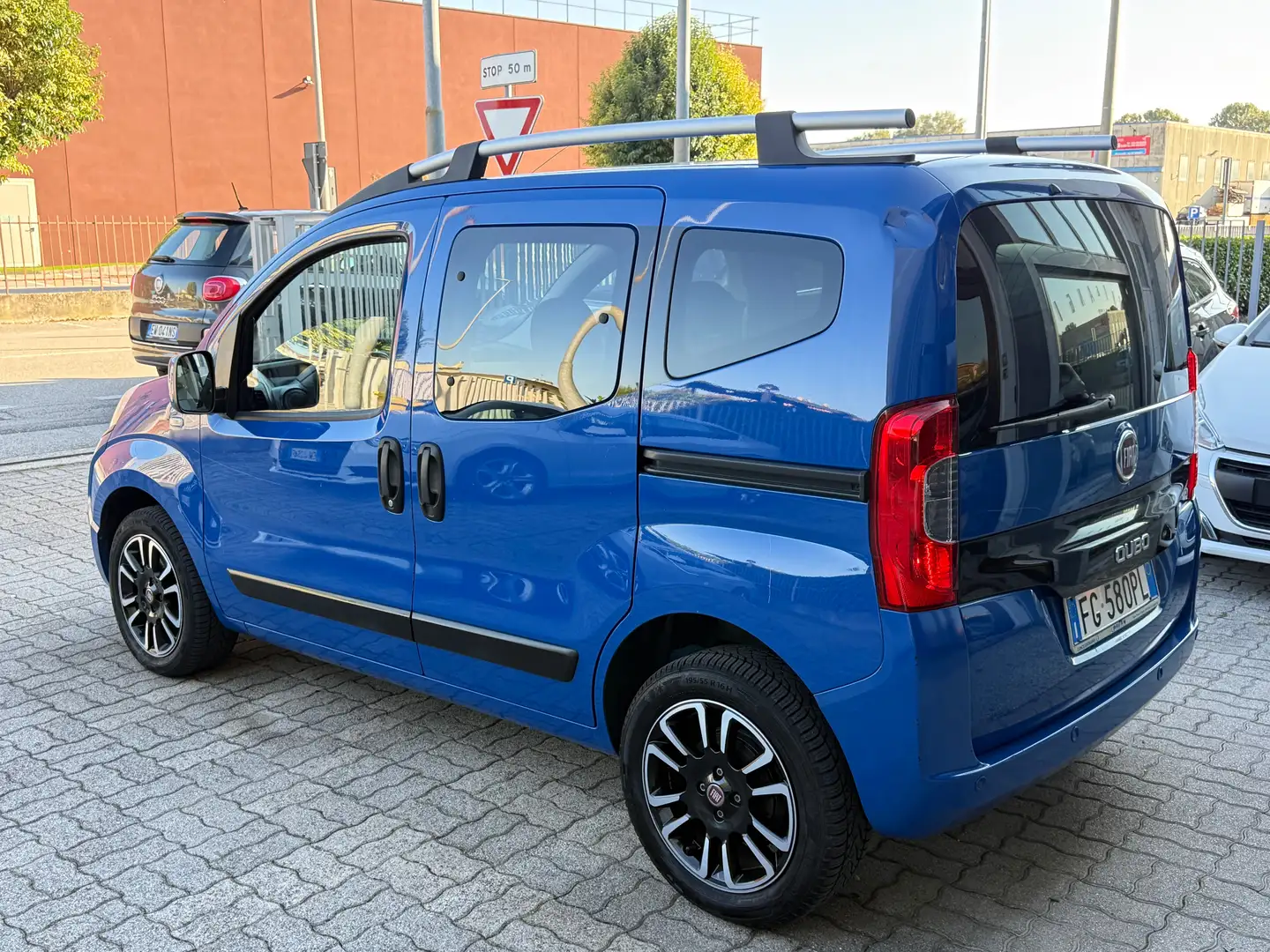 Fiat Qubo Qubo 2017 1.3 mjt 16v Lounge 95cv Bleu - 2