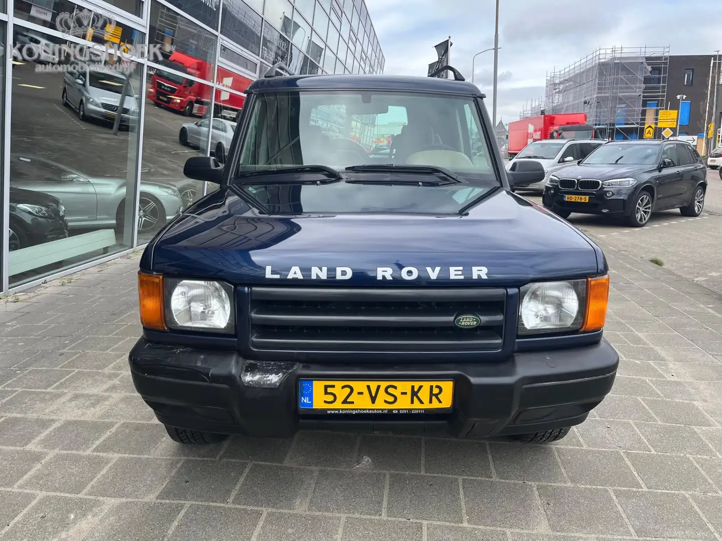 Land Rover Discovery 2.5 Td5 VAN grijs kenteken Modrá - 2