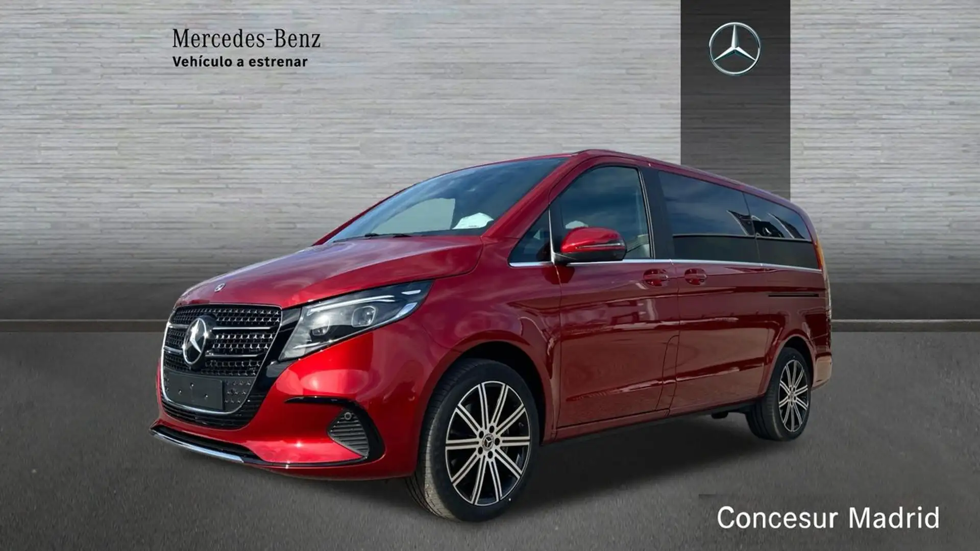 Mercedes-Benz V 250 d Avantgarde Largo Rouge - 1