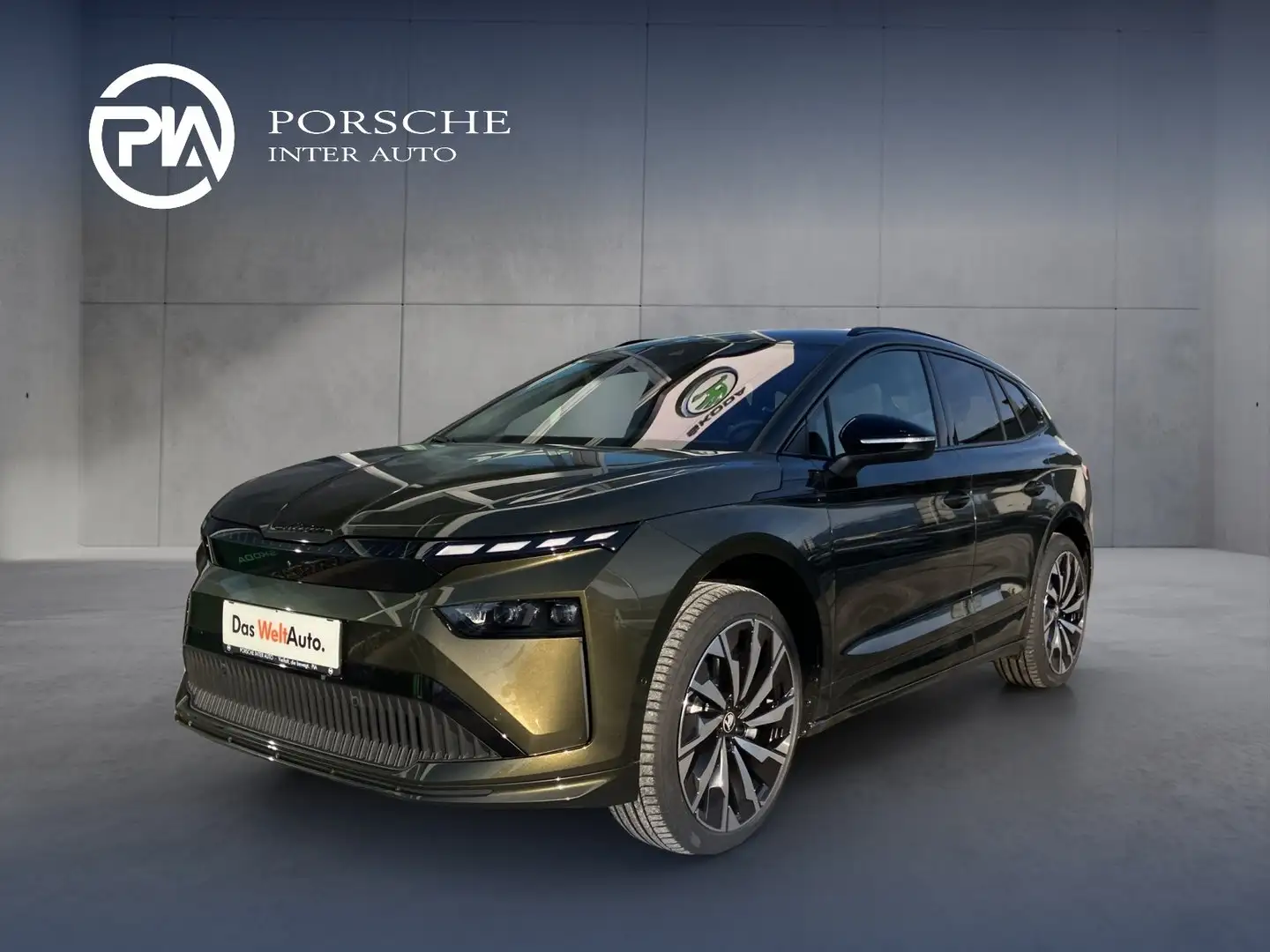 Skoda Enyaq Sportline 85x Grün - 1