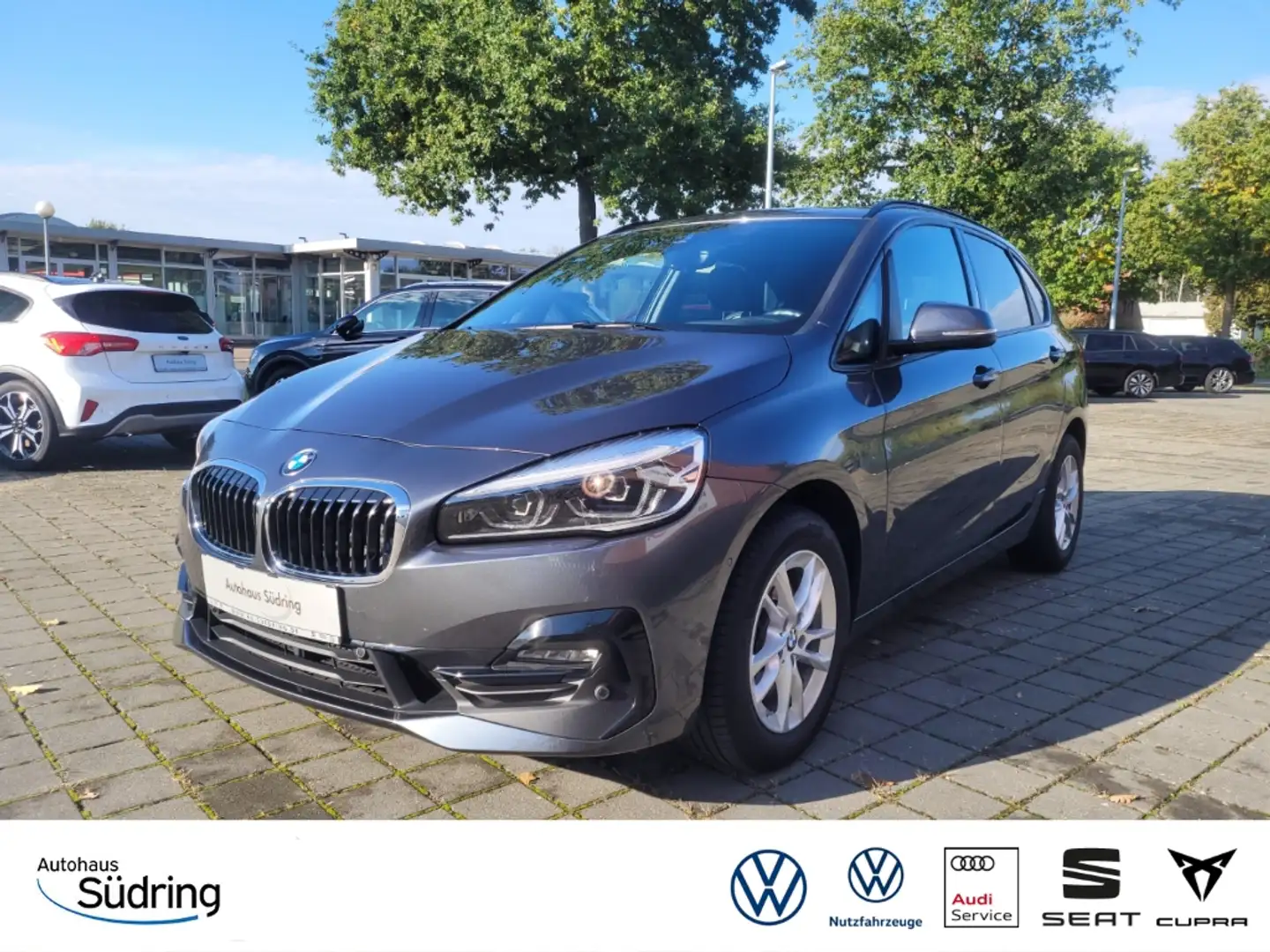 BMW 218 Active Tourer d Sport-Line Steptronic HUD AHK Gris - 1